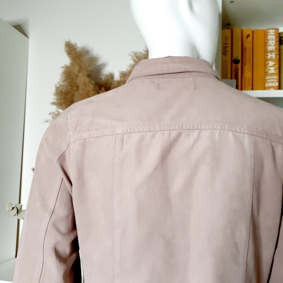 Point Zero Nicole Benisti Women's Silver Button Long Sleeve Pocket Tops P1908 - Picture 9 of 13